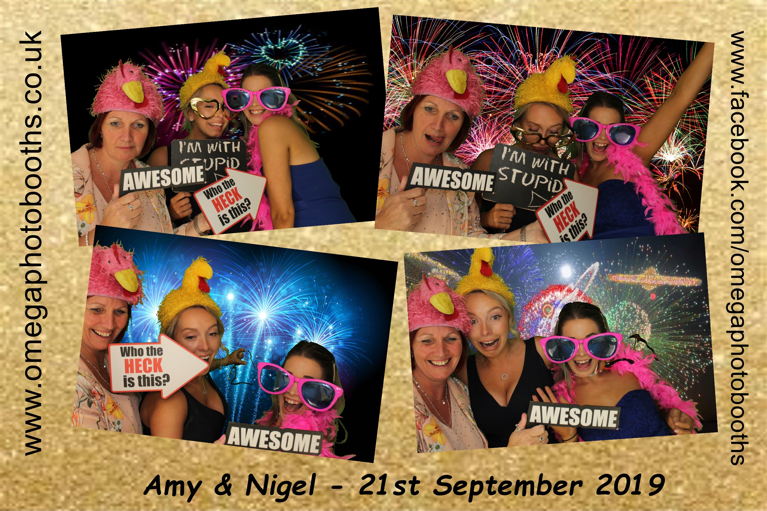Amy & Nigel | View more photos from the event at gallery.omegaphotobooths.co.uk/u/Omega-Photobooths/Amy-Nigel